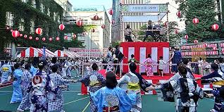 銀座の夏祭り画像です