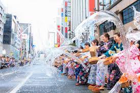 銀座の夏祭り画像です