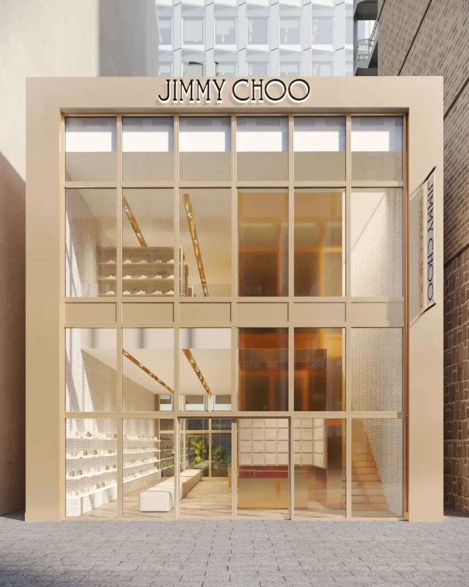 ジミー チュウ、クロスビー スタジオデザインのGINZA CONCEPT STORE オープンを発表
