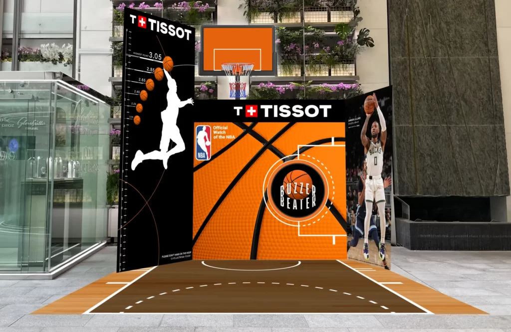 NBAオフィシャルタイムキーパーのティソ、TISSOTｘBasketball キャンペーンを開催