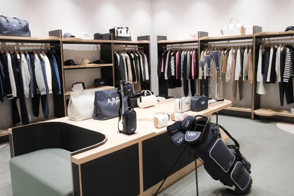 ＜A.P.C. GOLF＞GINZA SIX 5Fにオープン