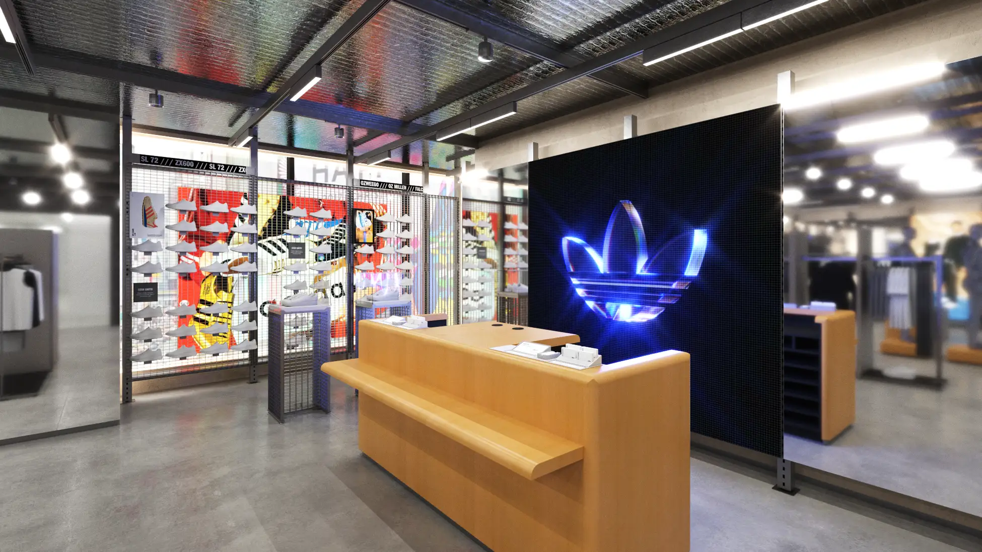 アディダス オリジナルスショップ 銀座」GINZA SIXにて移転