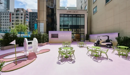 JIMMY CHOO GINZA CONCEPT STOREに ポップアップ ガーデンがオープン
