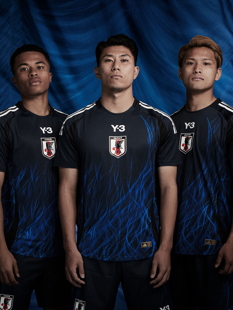 サッカー日本代表 2024 新ユニフォーム】デザインはヨウジヤマモト氏 