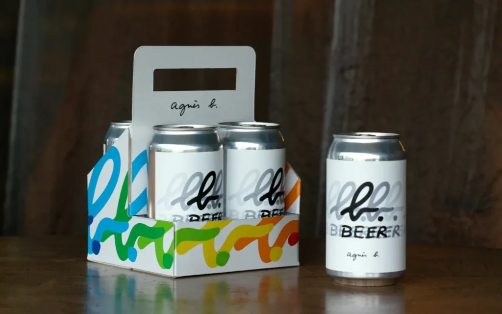 「アニエスベー」初のクラフトビール「b. BEER」を発売
