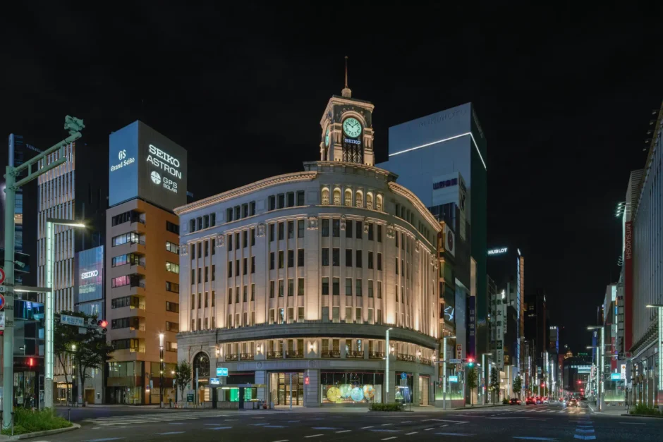 【注目】2025年の幕開けは銀座で決まり！「新年の鐘」合図に時計塔と建物全体が特別ライトアップへ