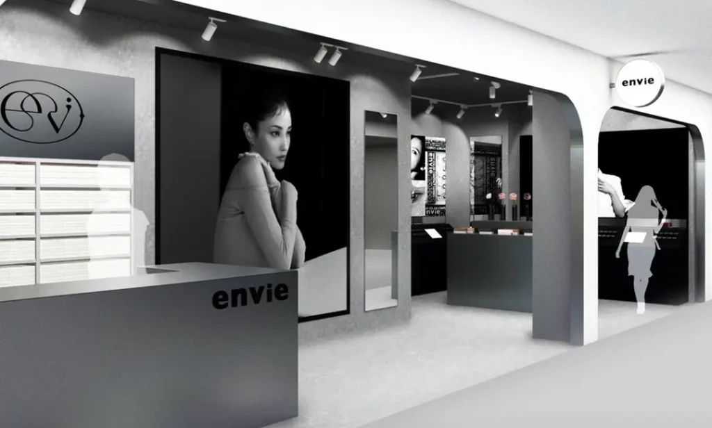 国内初！大人カラコンブランド『envie（アンヴィ）』初の旗艦店 「envie GINZA」東急プラザ銀座にグランドオープン