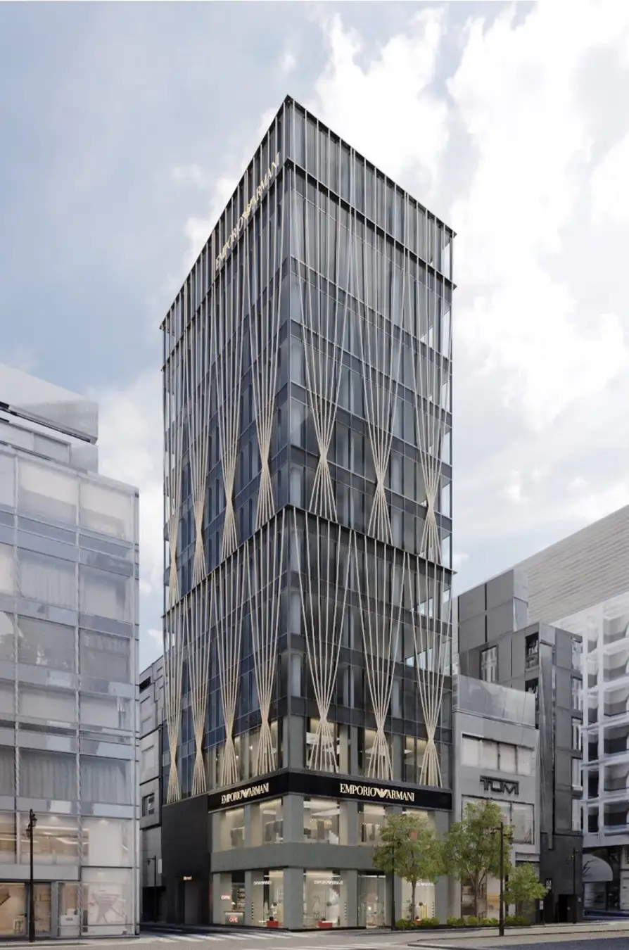 【 エンポリオ アルマーニ】６・１４銀座に新たな旗艦店をオープン