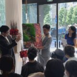 日本一のフラワーデザイナー今野亮平×現代美術家 鎌谷徹太郎「創造の原点に迫る特別対談」開催