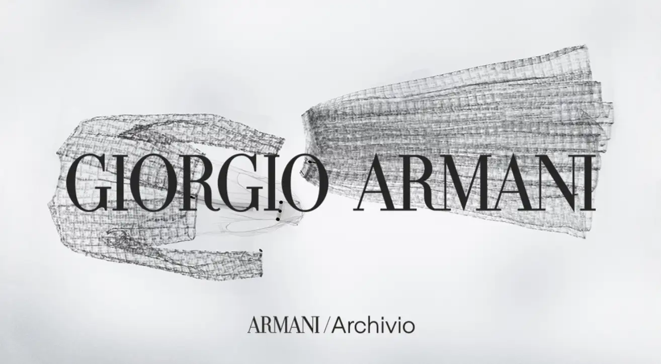 ジョルジオ アルマーニ】”ARMANI/Archivio” 50周年を記念して 10月27日 
