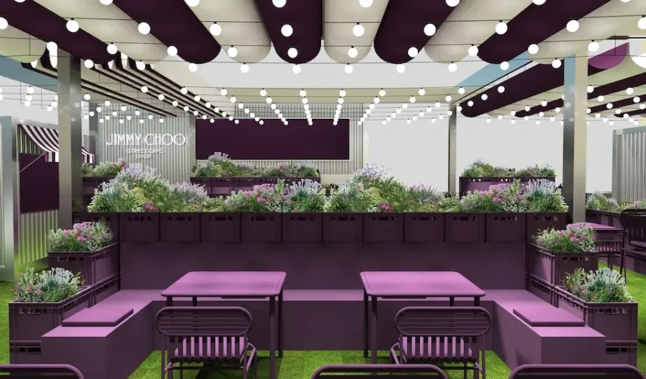JIMMY CHOO Street Café Ginzaが9月12日銀座にオープン