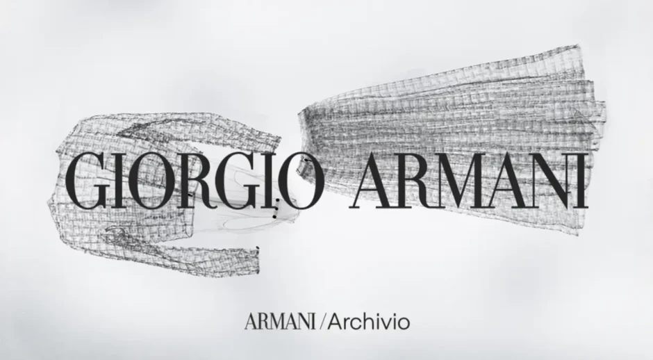 【ジョルジオ アルマーニ】"ARMANI/Archivio" 50周年を記念して 10月27日～11月16日にアルマーニ / 銀座タワーにて開催