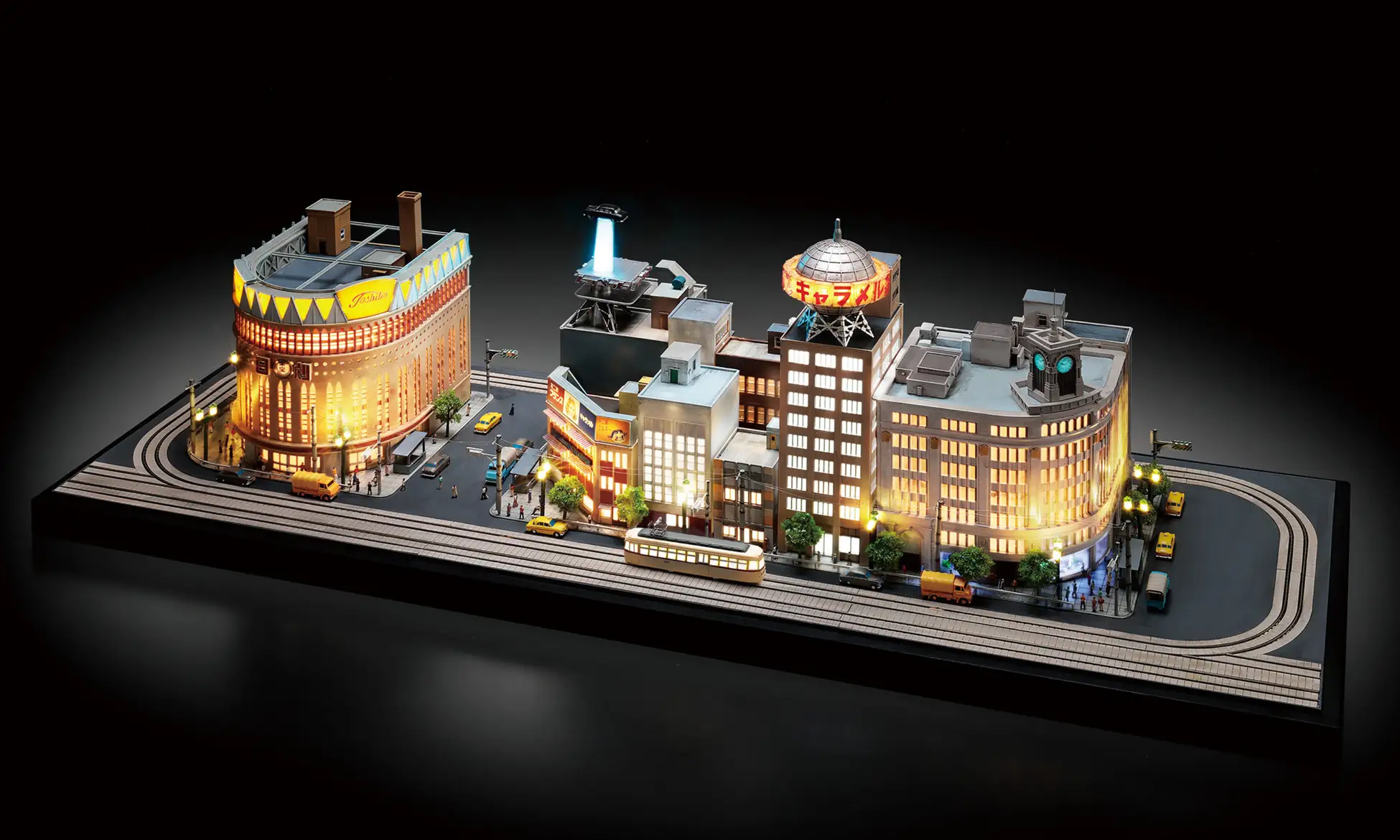 昭和の銀座が1/150スケールでよみがえる 週刊シリーズ なつかしの銀座